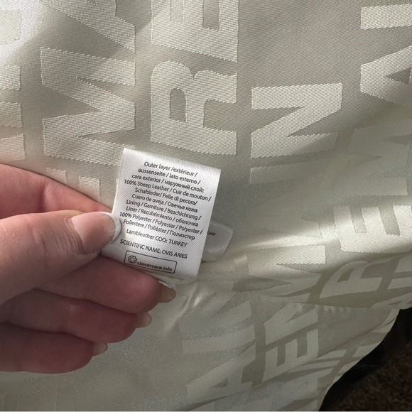 REMAIN BIRGER CHRISTENSEN Gia double-breasted quilted leather coat - Picture 11 of 12